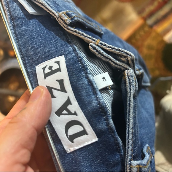 DAZE Classic Blue Wide Leg Jeans for Women 26" - Picture 10 of 15